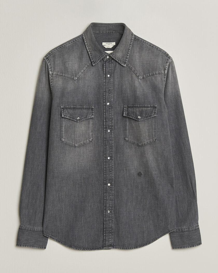 Jacob Cohën Denim Western Pocket Overshirt Grey – Grijs