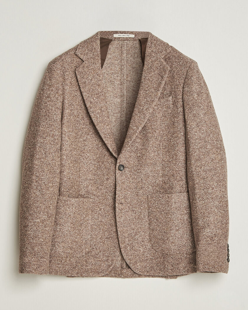 Gant Wool/Silk Jersey Blazer Clay Beige – Beige