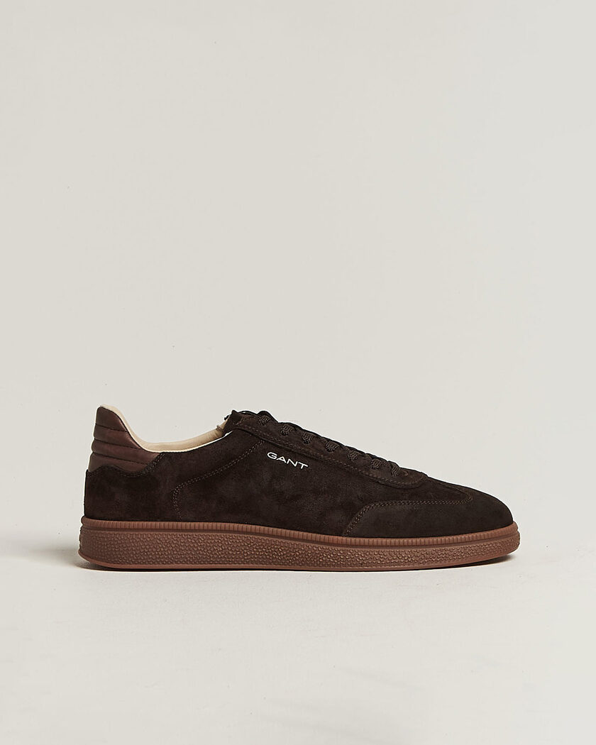 Gant Cuzmo Suede Sneaker Dark Brown – Bruin