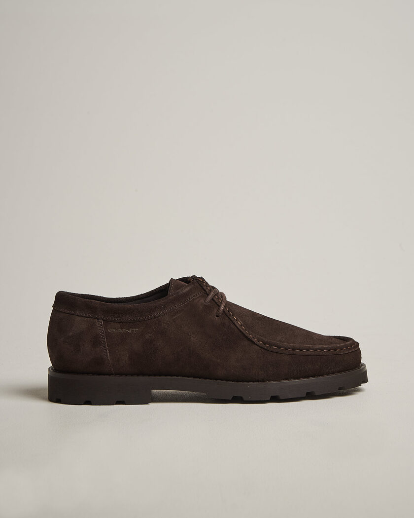 Gant Tratton Suede Derby Espresso Brown – Marron