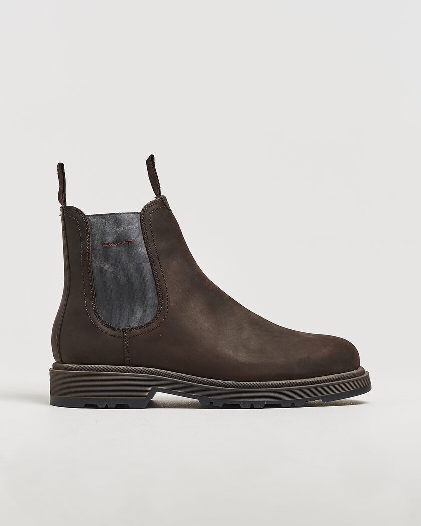 Gant Blisdor Nubuck Chelsea Boot Dark Brown – Bruin