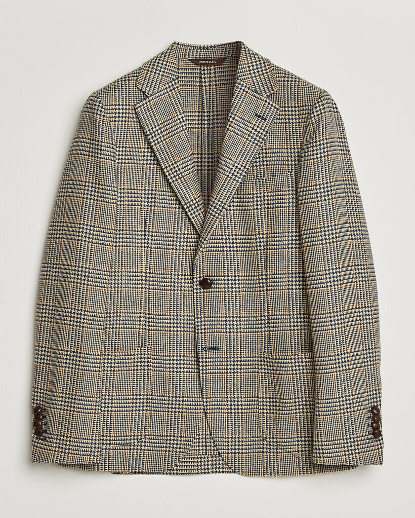 Morris Merino Cashmere Blazer Blue – Bleu
