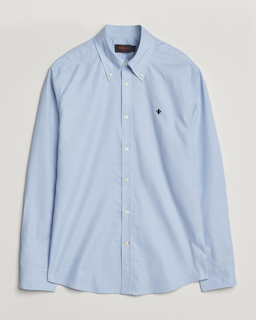 Morris Fine Oxford Shirt Light Blue – Blauw