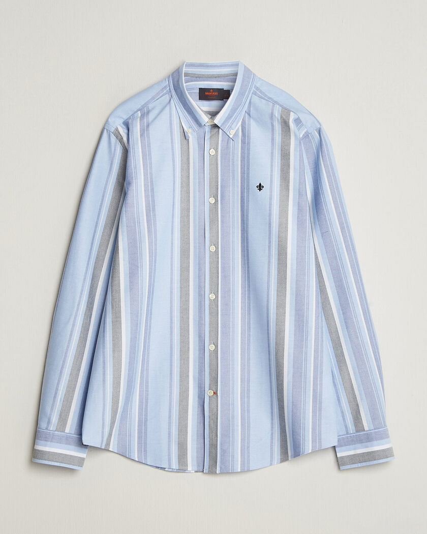 Morris Happy Oxford Shirt Blue – Bleu