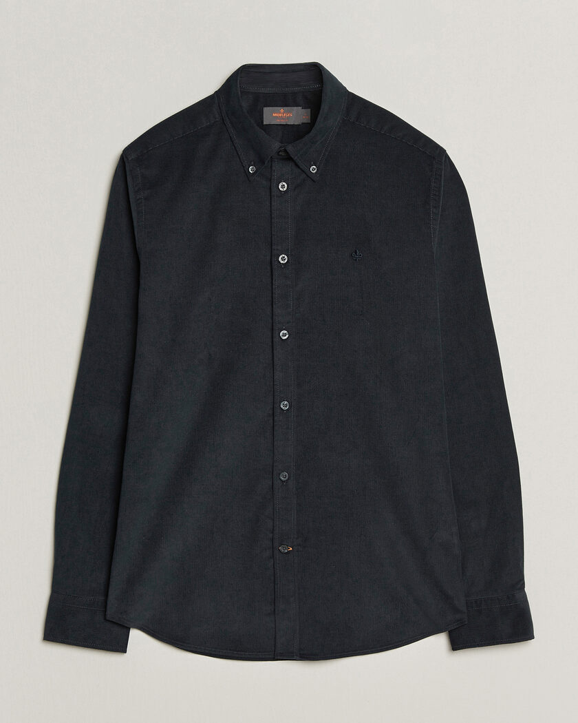 Morris Douglas Cord Shirt Blue – Bleu