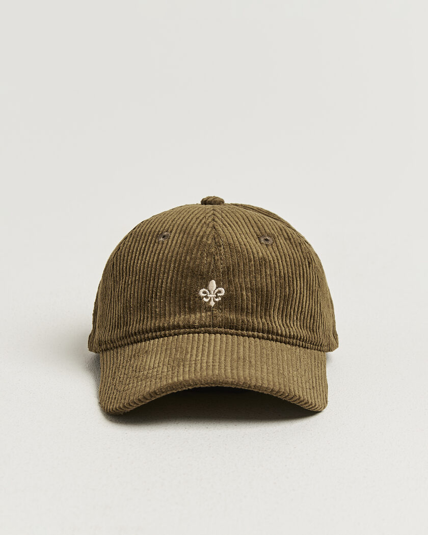 Morris Lily Cord Cap Olive – Vert