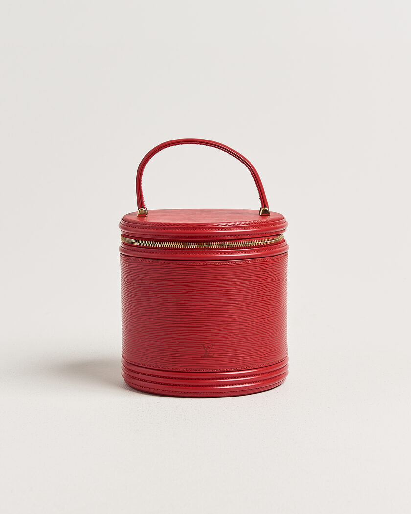 Louis Vuitton Pre-Owned Cannes Vanity Case Epi Leather Red – Rood
