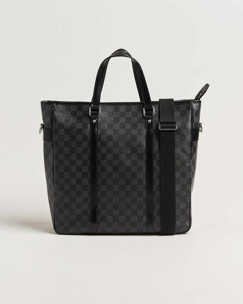 Louis Vuitton Pre-Owned Tadao Tote Bag Damier Graphite – Grijs