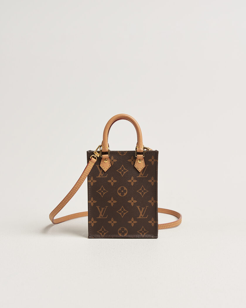Louis Vuitton Pre-Owned Sac Plat Petit Bandouliére Monogram – Marron