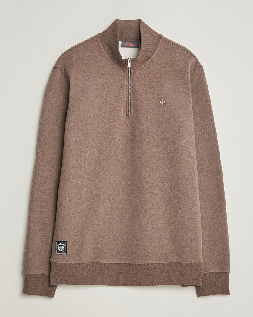 Morris Brandon Lily Half Zip Brown – Bruin