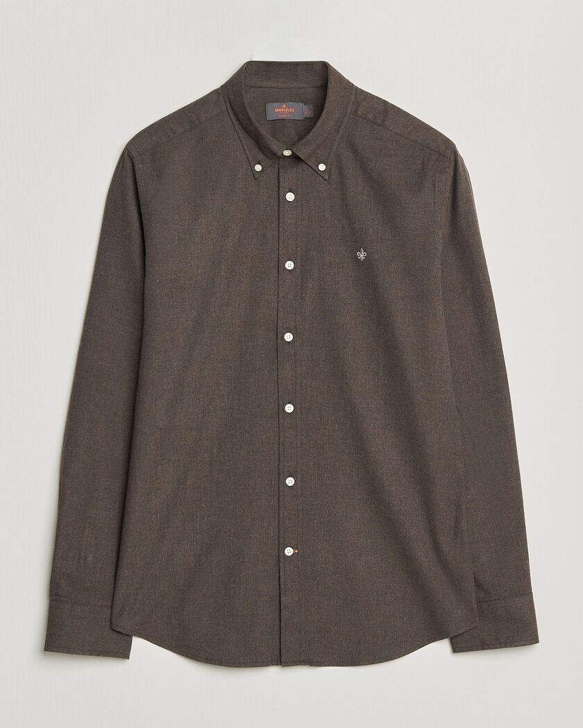 Morris Watts Flannel Shirt Brown – Bruin