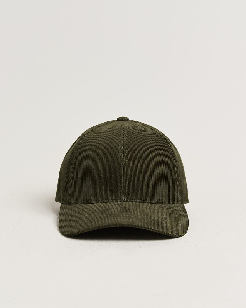 Varsity Headwear Corduroy Baseball Cap Palude Green – Vert