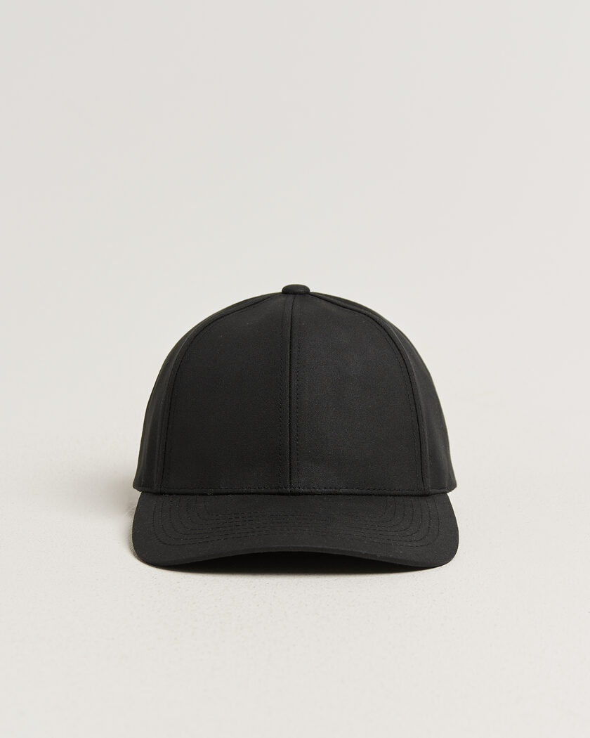 Varsity Headwear Oilskin Baseball Cap Black – Zwart