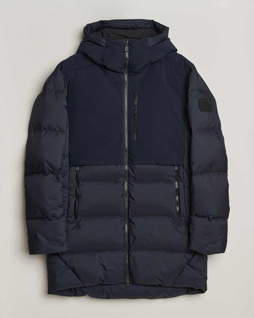 Sail Racing Polar Down Hooded Parka Dark Navy – Bleu