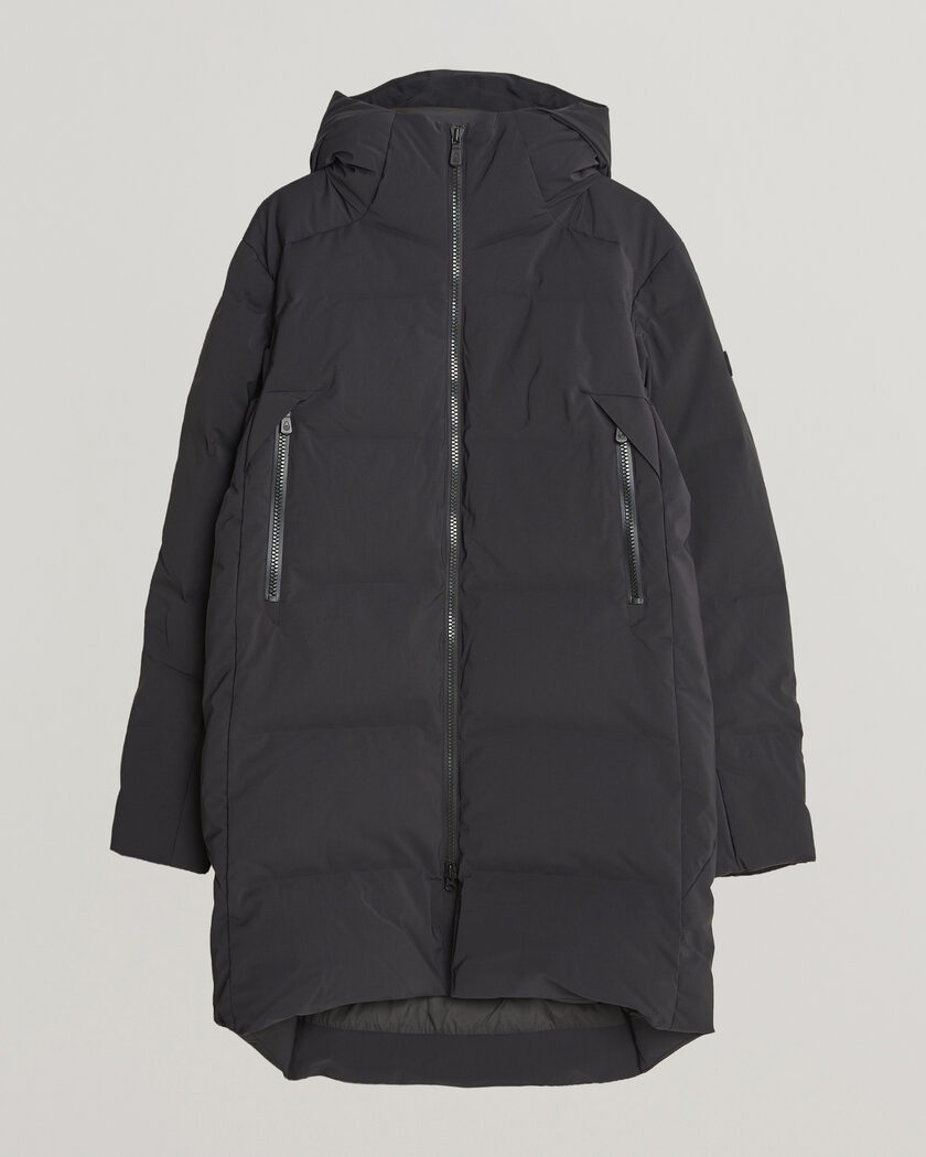 Sail Racing Arc Down Hooded Parka Carbon – Zwart