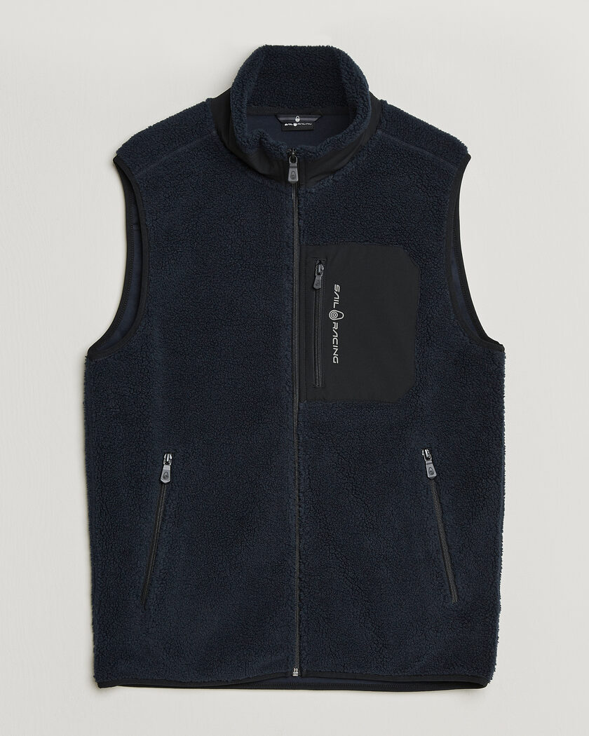 Sail Racing Bowman Pile Vest Dark Navy – Blauw