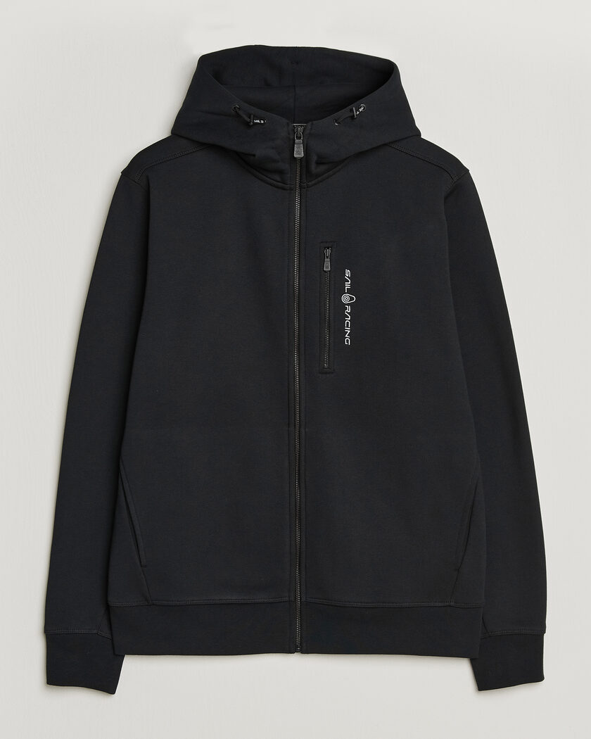 Sail Racing Bowman Full Zip Hoodie Carbon – Zwart