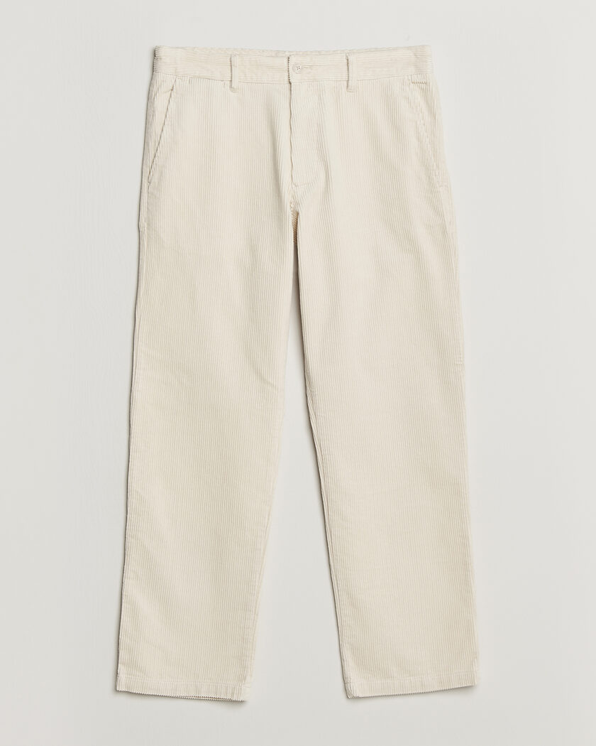  NN07 Aden Regular Fit Corduroy Chinos Ivory – Wit