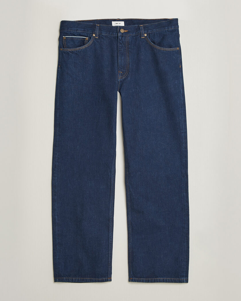 NN07 Otis Selvedge Relaxed Fit Jeans Raw Indigo – Bleu