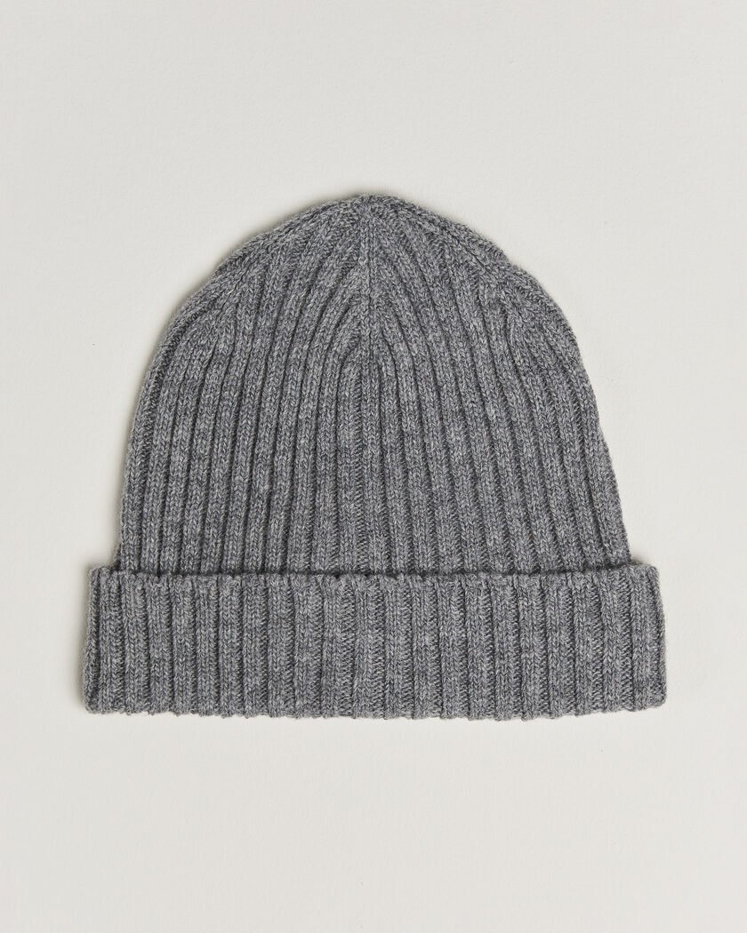 Stenströms Brushed Merino Beanie  Grey – Grijs