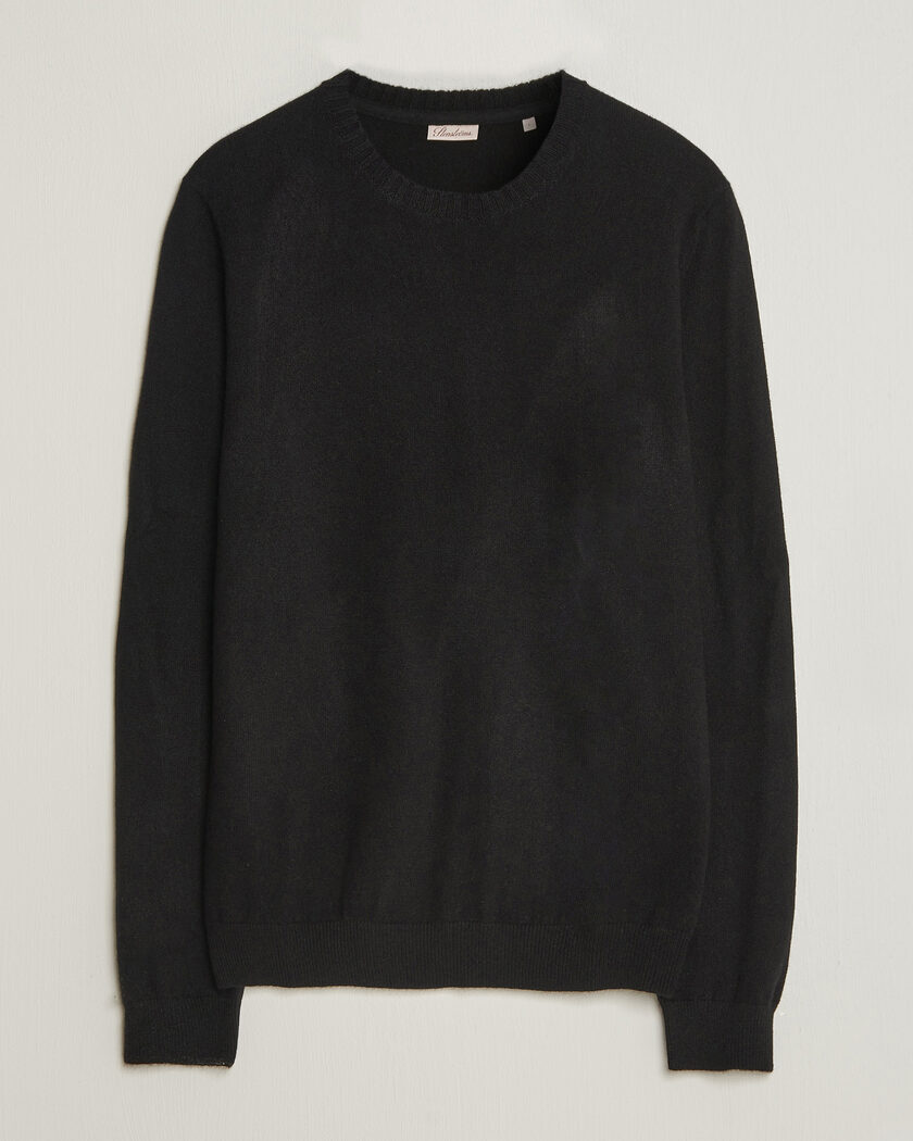 Stenströms Cashmere Crewneck Black – Zwart