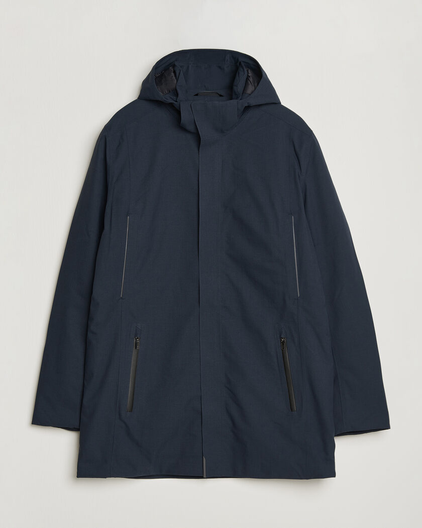 UBR Regulator Herringbone Parka  Navy – Blauw