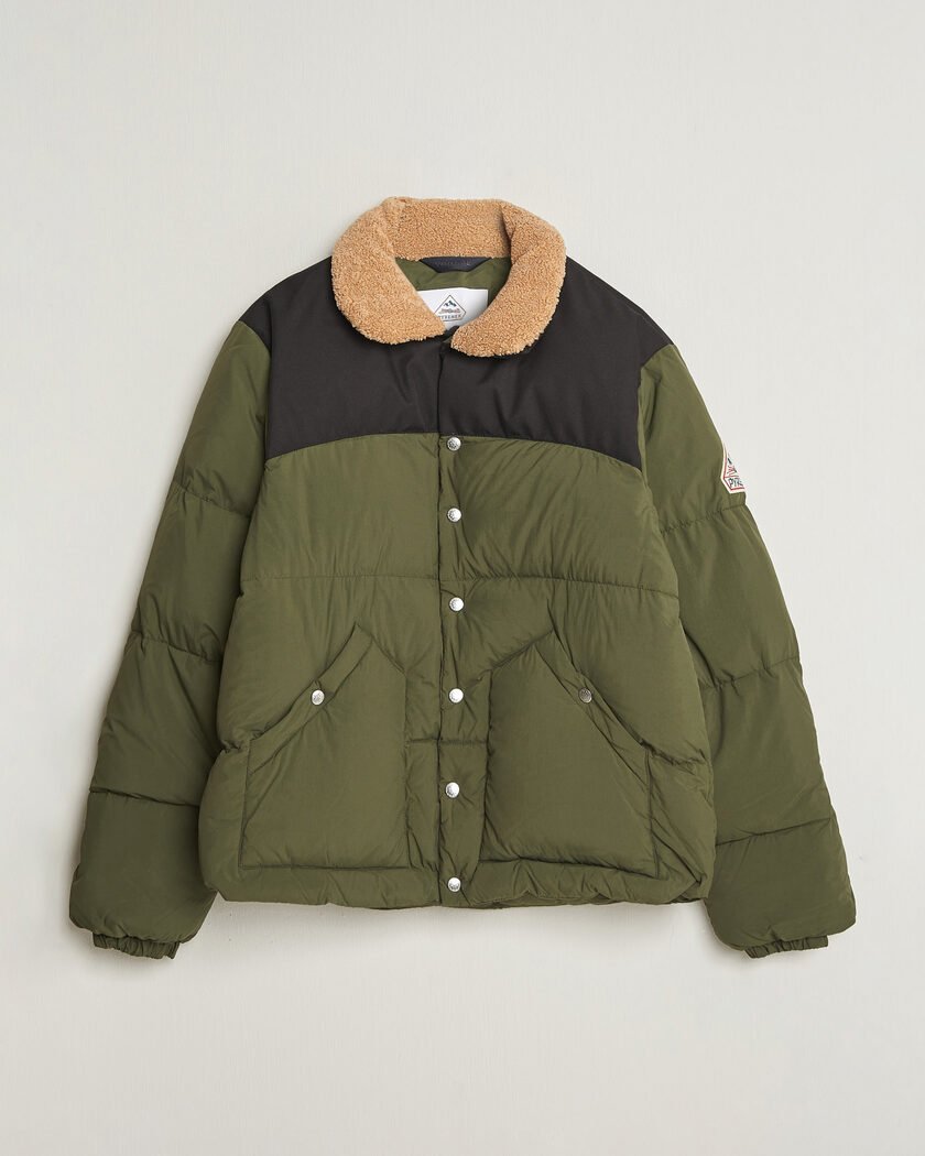 Pyrenex Fiery Down Jacket Deep Khaki – Groen