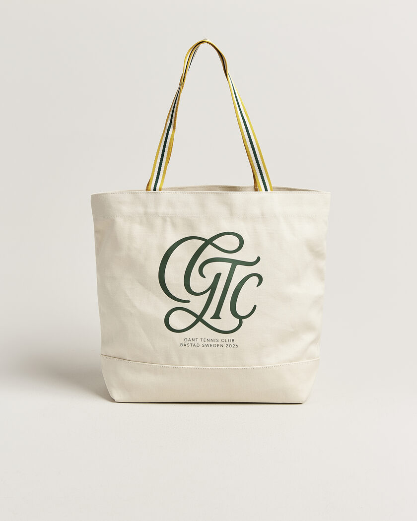 Gant Tournament Tote Bag Cream – Blanc