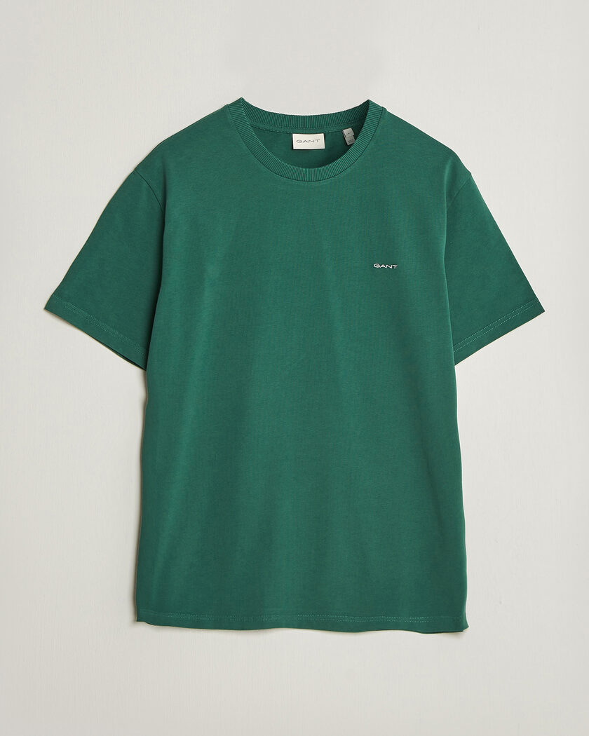 Gant Tournament Crew Neck T-Shirt Green – Vert