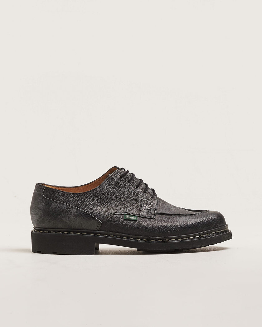 Paraboot Chambord Derby Black Grain – Noir