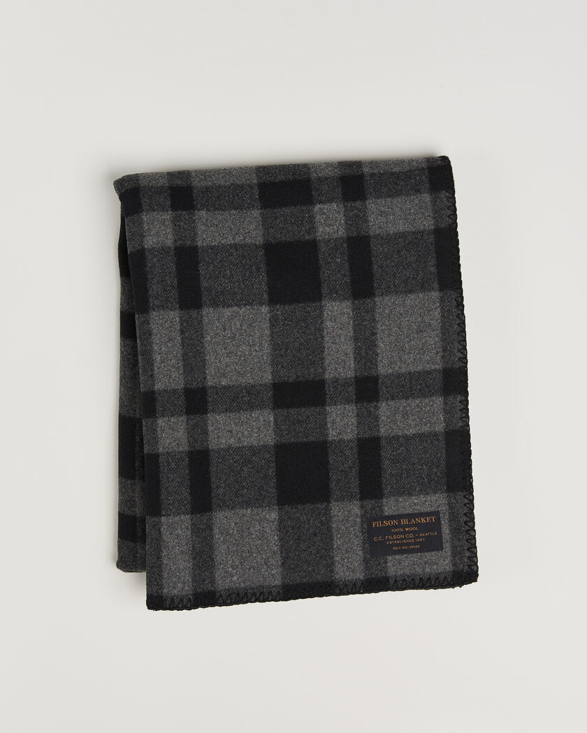 Filson Mackinaw Wool Blanket Charcoal – Grijs