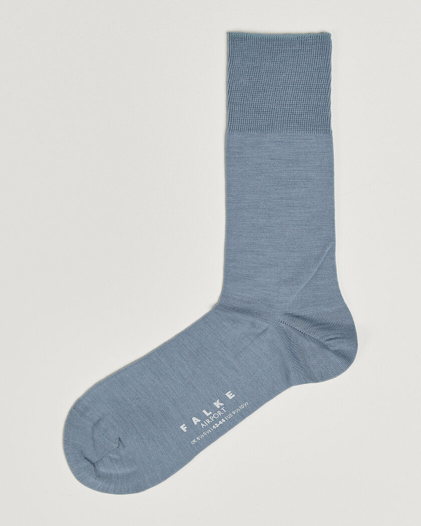 Falke Airport Socks Monument – Blauw