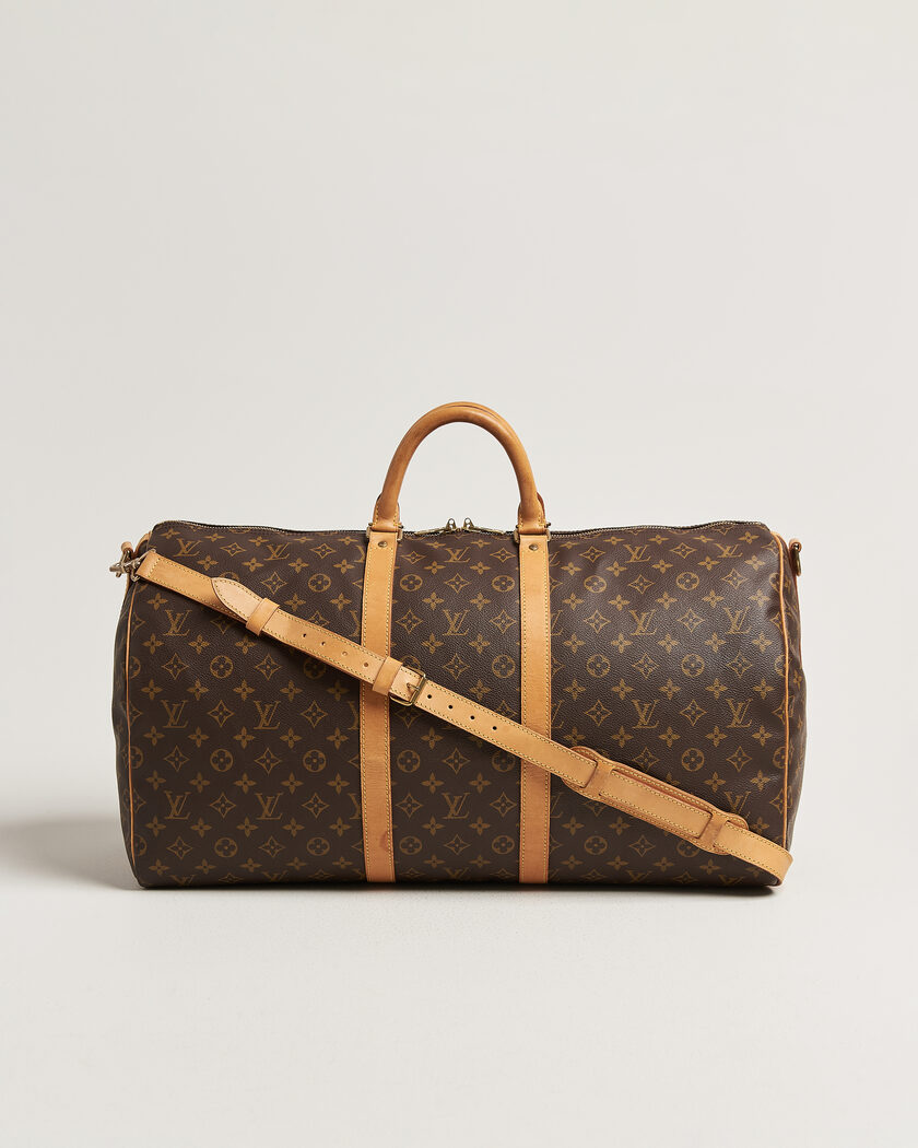 Louis Vuitton Pre-Owned Keepall Bandouliére 55 Monogram – Bruin