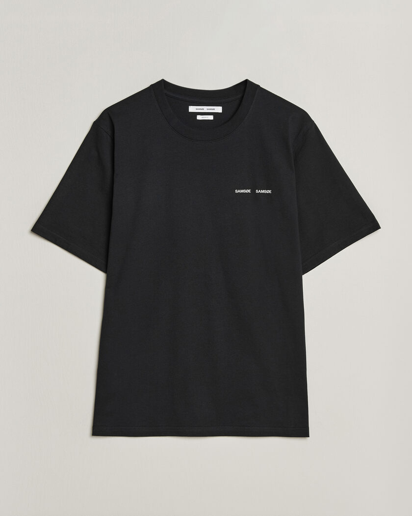 Samsøe Samsøe Thomas Cotton T-Shirt Black – Zwart