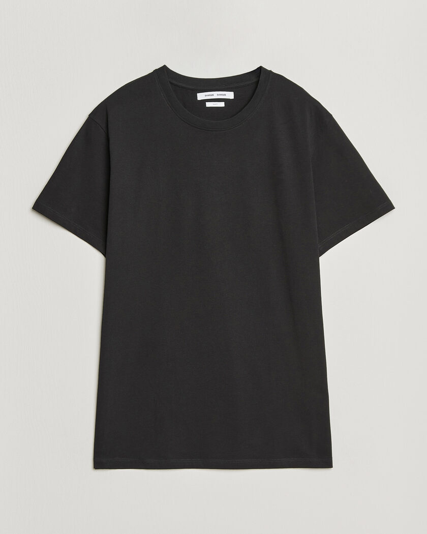 Samsøe Samsøe Kronos Cotton T-Shirt Black – Zwart