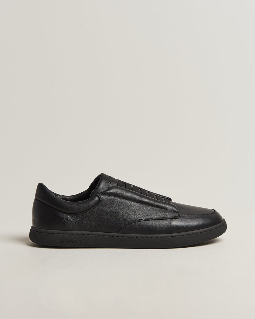 J.M. Weston Dress Sneaker Dark Brown Nappa – Marron
