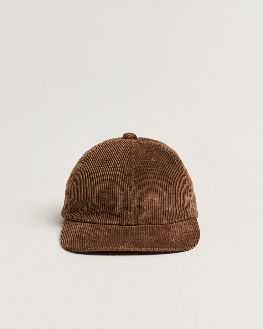 BEAMS PLUS 6 Panel Corduroy Cap Brown – Bruin