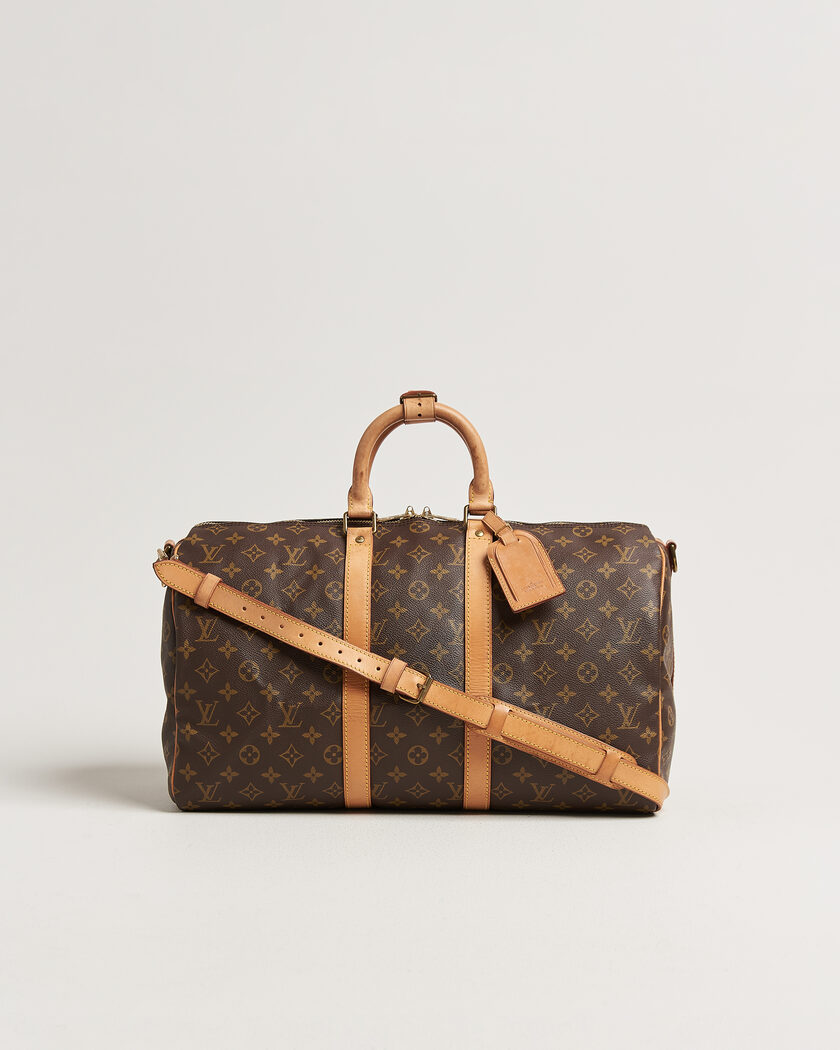 Louis Vuitton Pre-Owned Keepall Bandouliére 45 Monogram – Bruin