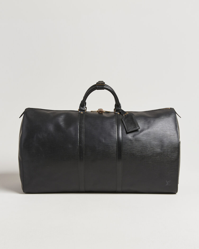 Louis Vuitton Pre-Owned Keepall 60 Epi Leather Black – Noir