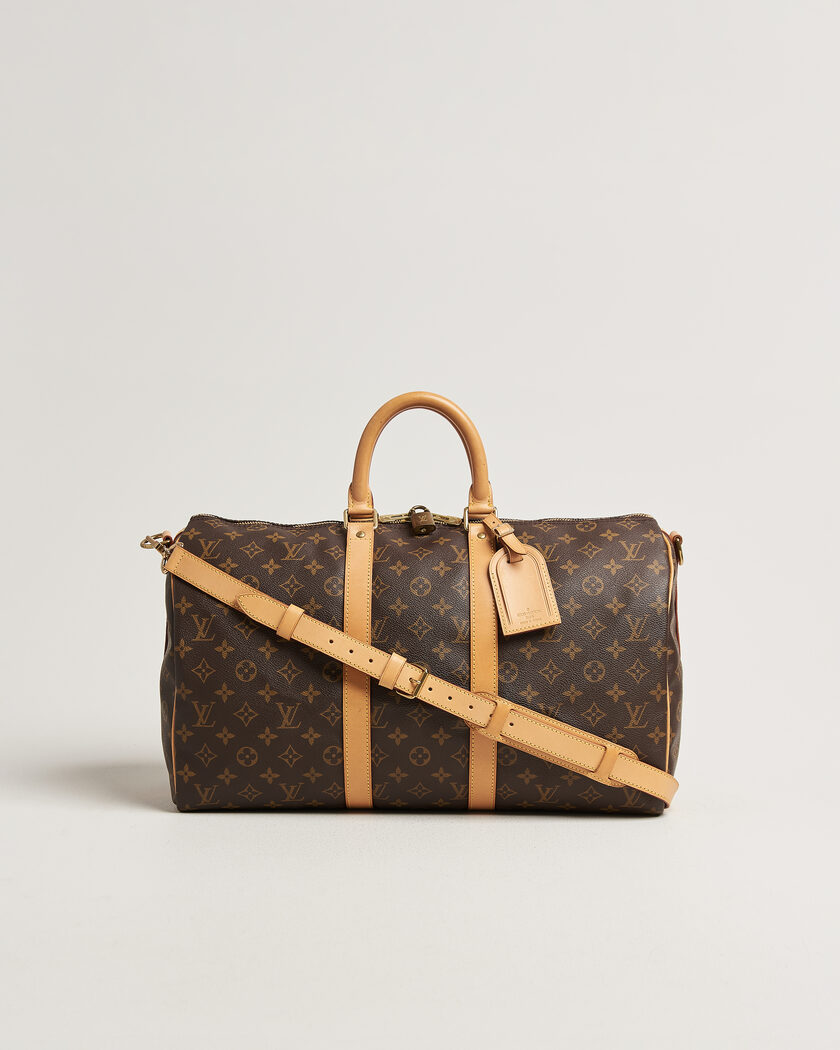 Louis Vuitton Pre-Owned Keepall 45 Bandoulière Monogram – Marron