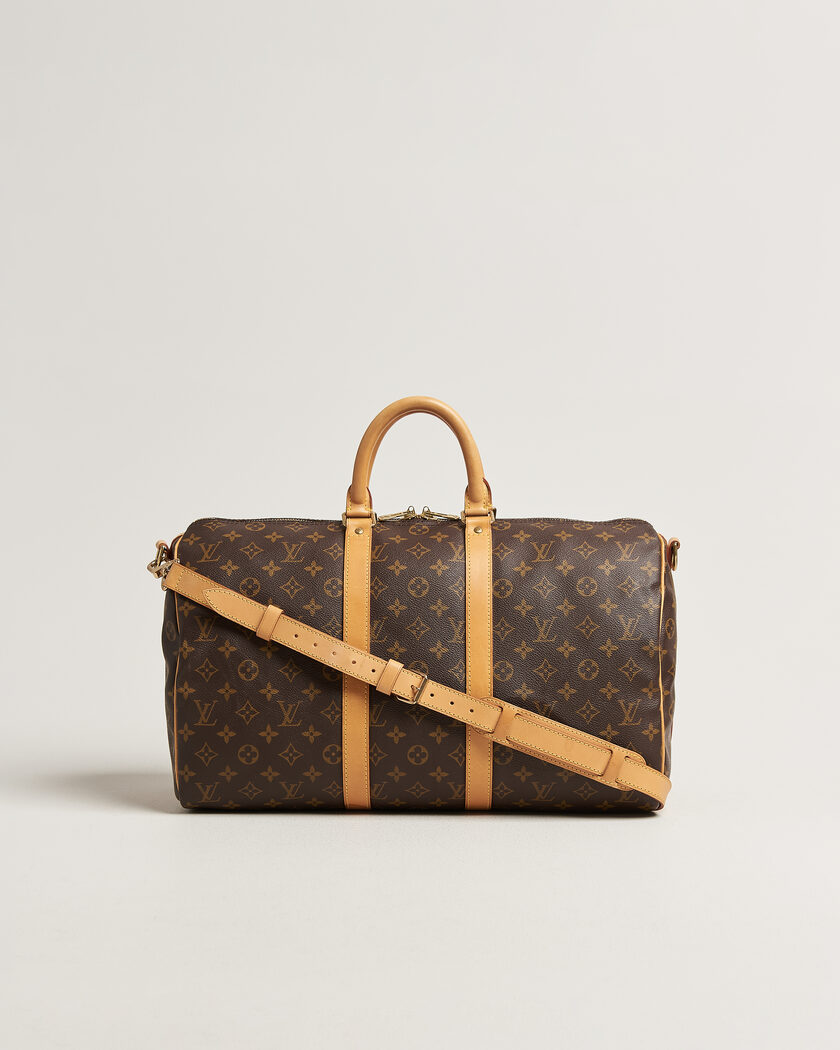 Louis Vuitton Pre-Owned Keepall 45 Bandoulière Monogram – Marron