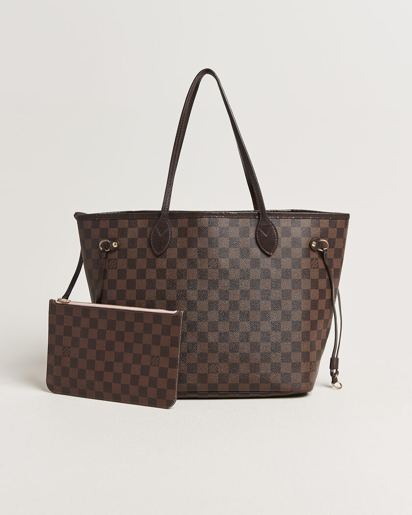 Louis Vuitton Pre-Owned Neverfull MM  Damier Ebene – Bruin