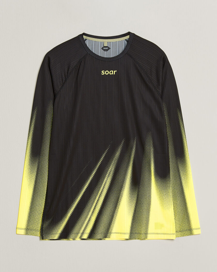 SOAR Running LS Race Base Yellow/Black – Meerkleurig