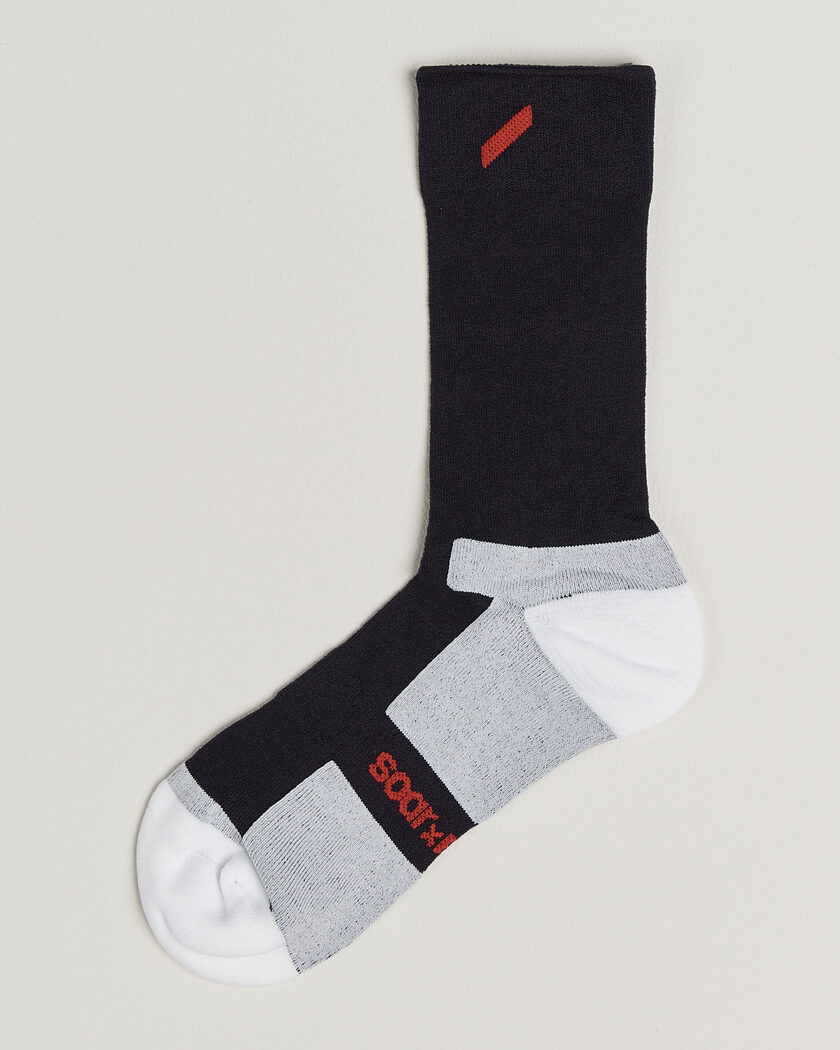 SOAR Running Crew Race Socks Navy/White – Bleu