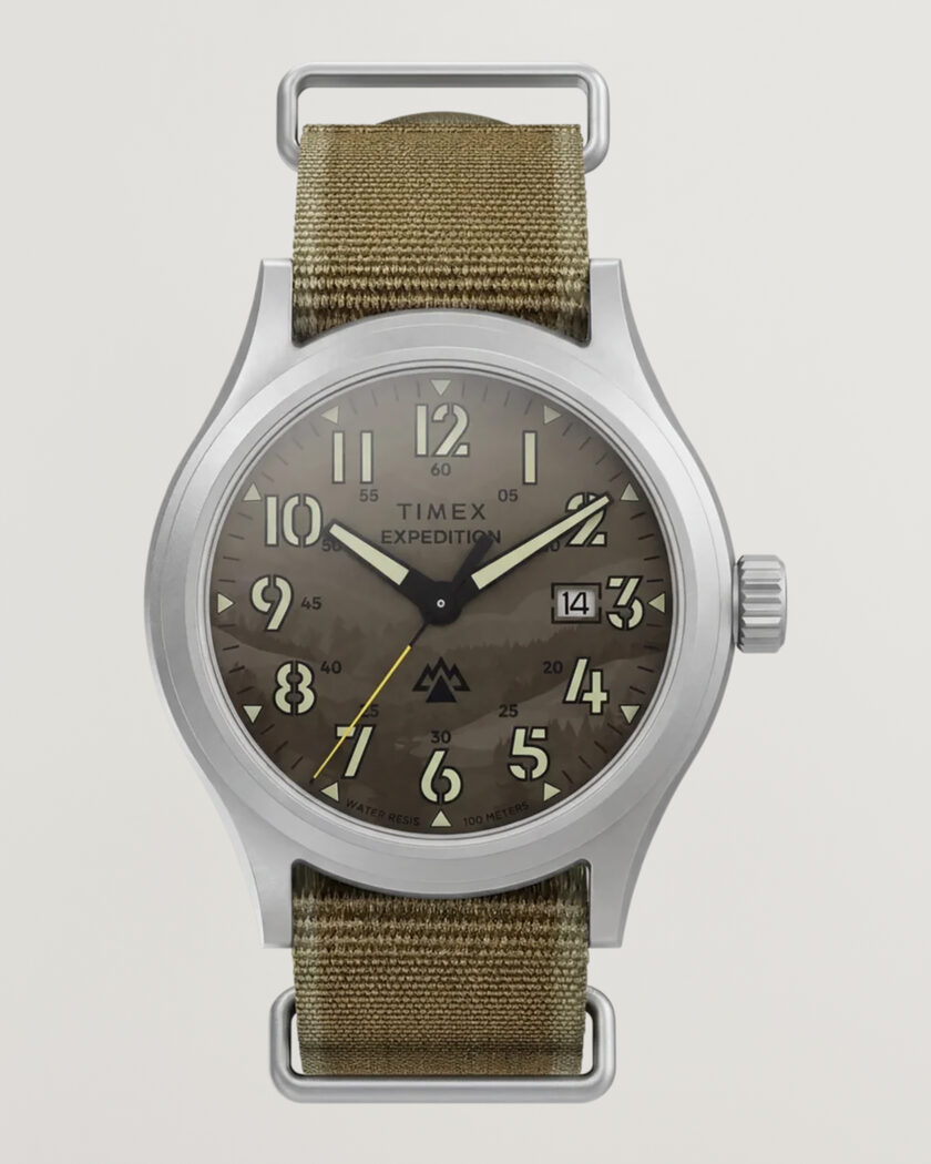 Timex Expedition Sierra Fabric Strap 40mm Khaki Camo Dial – Bruin