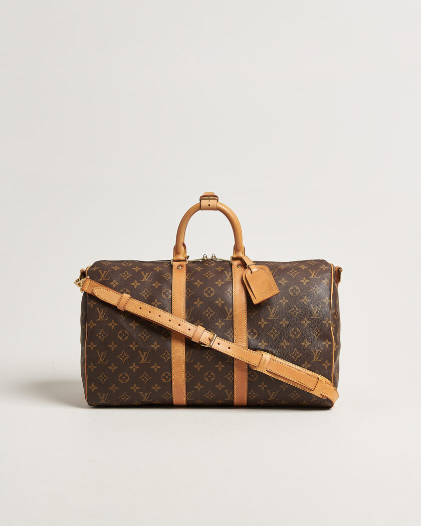 Louis Vuitton Pre-Owned Keepall 45 Bandoulière Monogram – Bruin