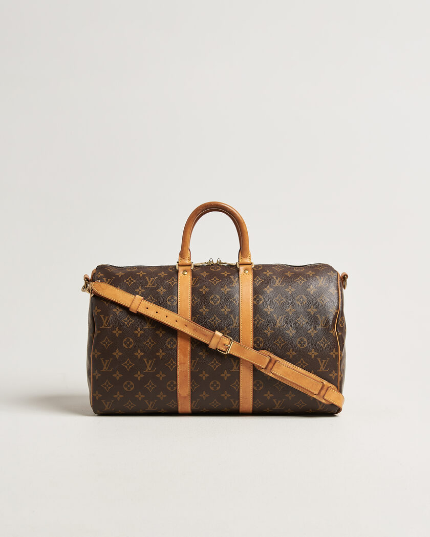Louis Vuitton Pre-Owned Keepall 45 Bandoulière Monogram – Marron