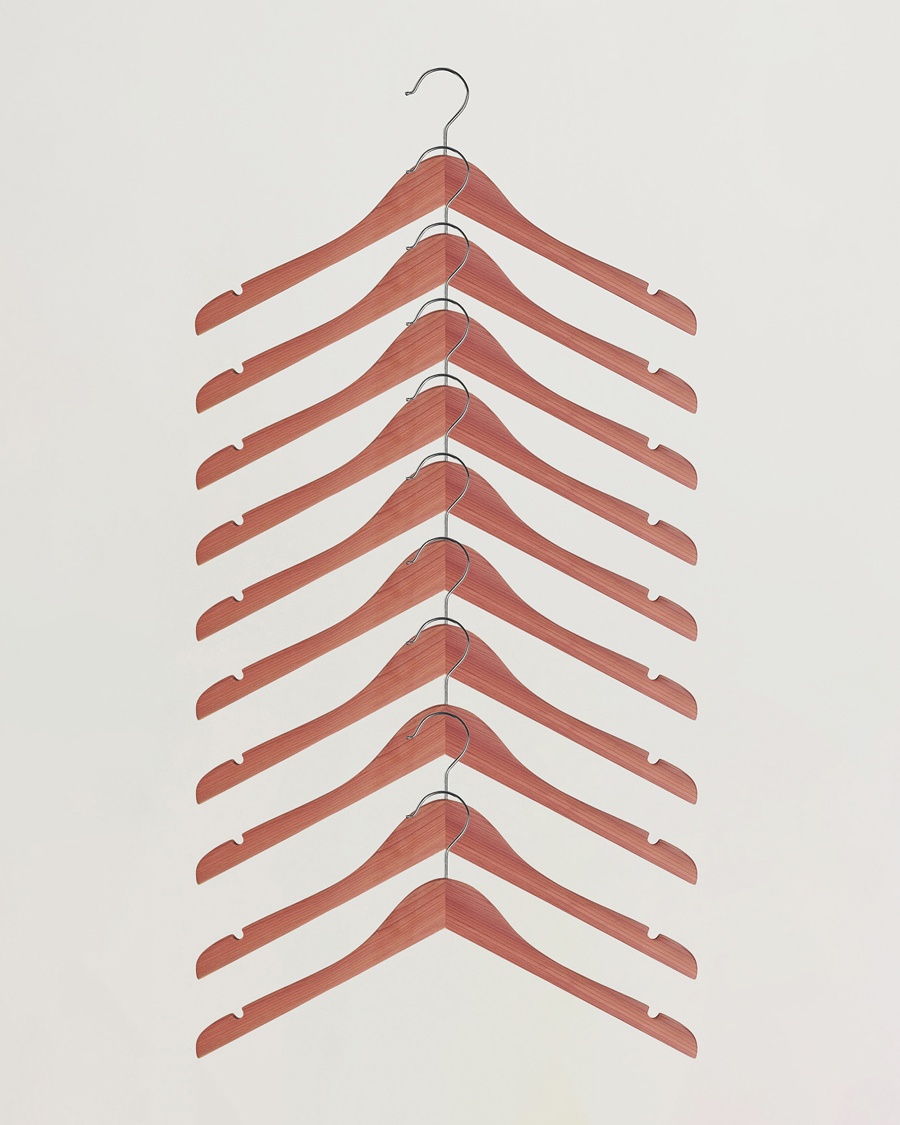Homme | Style De Vie | | 10-pack Cedar Wood Shirt Hangers