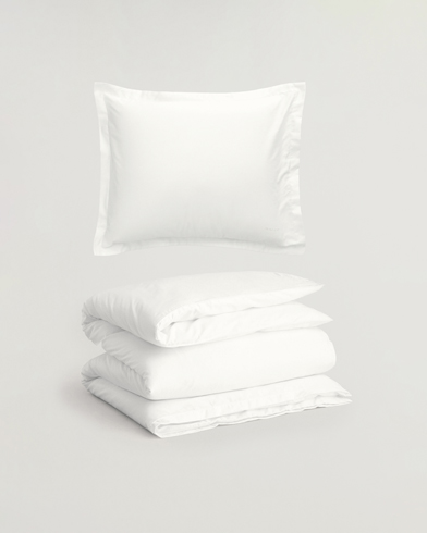 Homme | Anciennes Images De Produits | GANT | Sateen Duvet & Pillowcase Set White