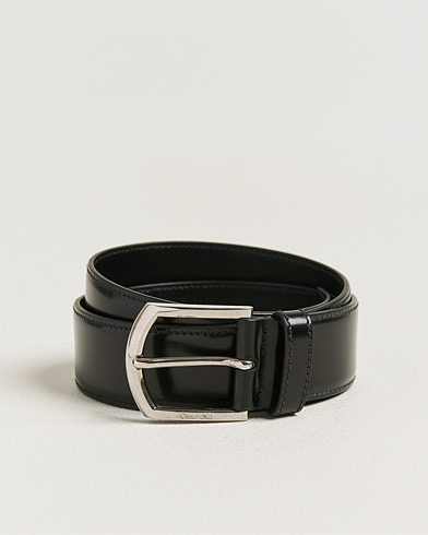 Pre-owned Church's Polished Binder 3,5 cm Belt Black 95 – Noir